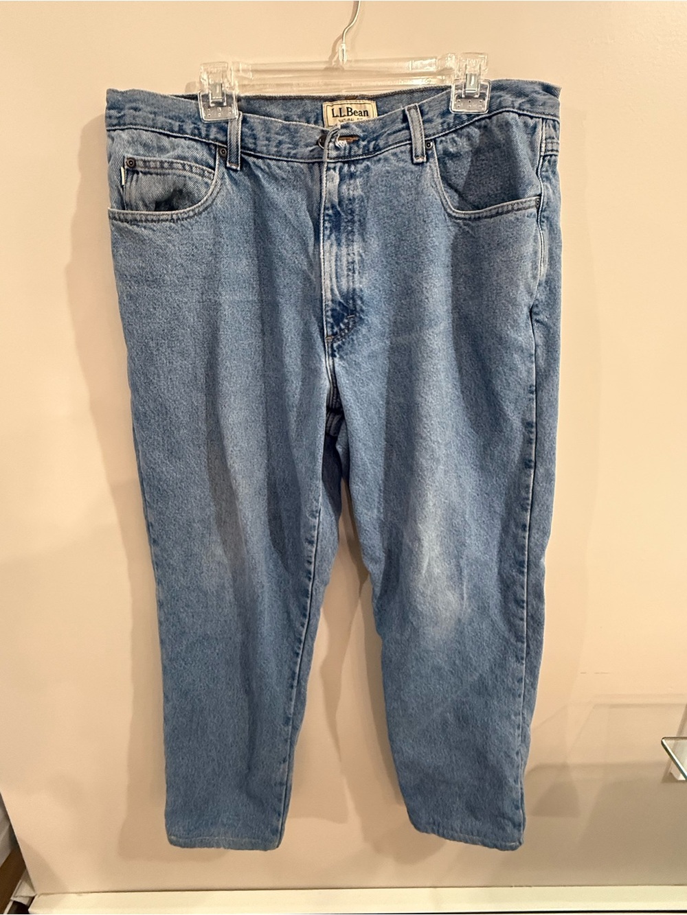 L.L. Bean Men's Medium Blue Straight-Leg Jeans